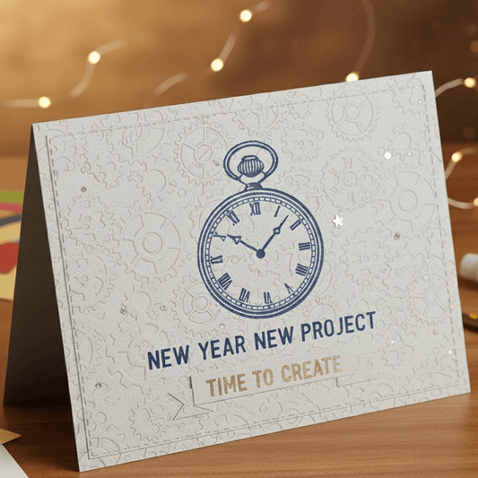 New Year New Project Card 