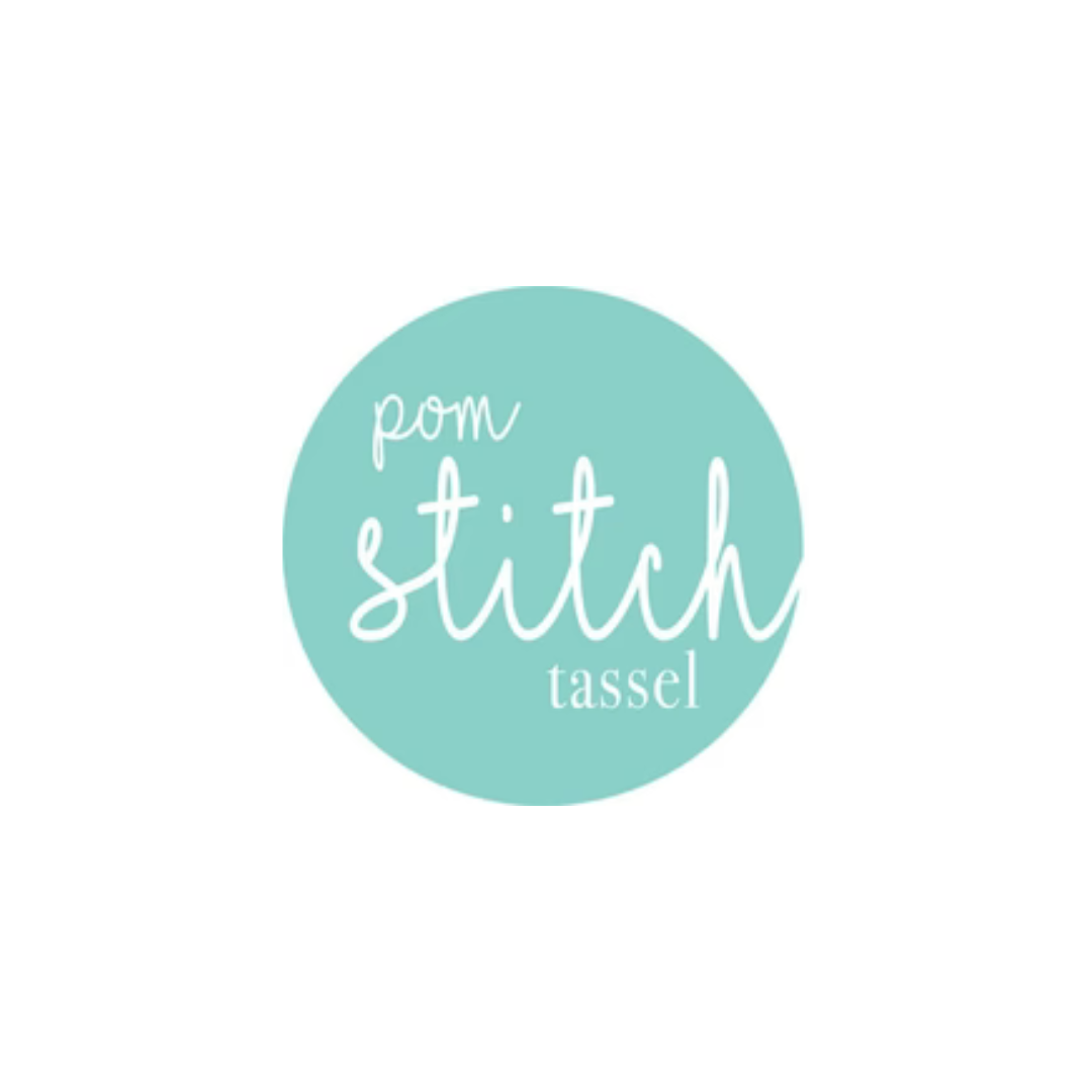 Pom Stitch Tassel Logo