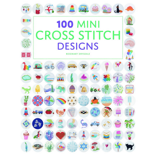 100 Mini Cross Stitch Designs - CraftSource Market: Craft Supplies & Kits Paperback
