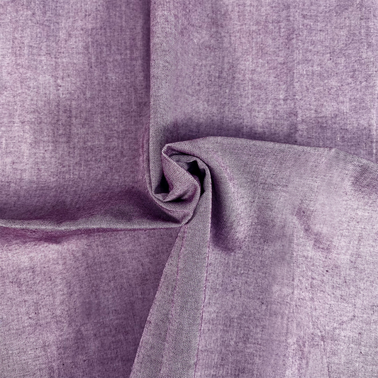 Close-up of purple fabric with a slight texture