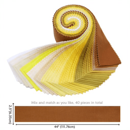 40 Pre - Cut Jelly Rolls Strips - CraftSource Market: Craft Supplies & Kits Jelly Rolls