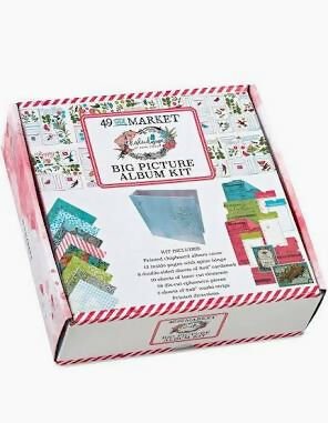 49 & Market Kalidescope Big Picture Album Kit - CraftSource Market: Craft Supplies & Kits Scrapbooking, Memory Album