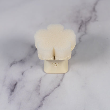 5-Petal Rounded Flower Underglaze Sponge Stamps