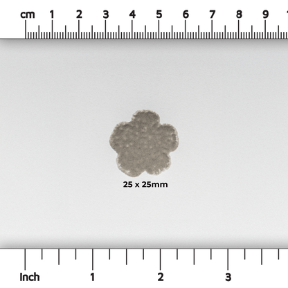 5-Petal Rounded Flower Underglaze Sponge Stamps