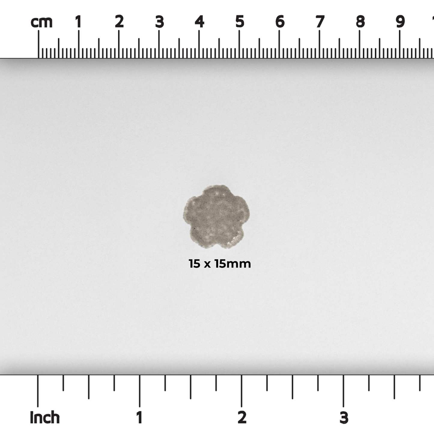 5-Petal Rounded Flower Underglaze Sponge Stamps