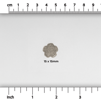 5-Petal Rounded Flower Underglaze Sponge Stamps