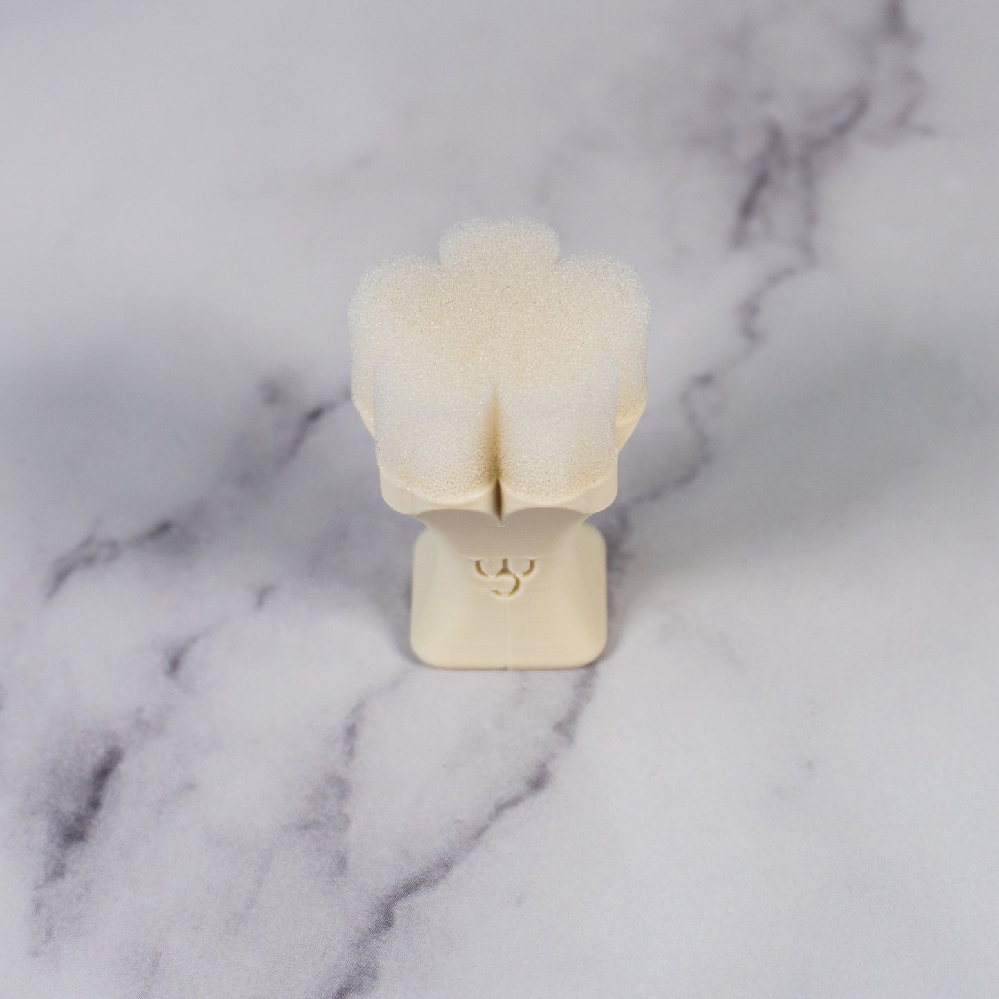 5-Petal Rounded Flower Underglaze Sponge Stamps