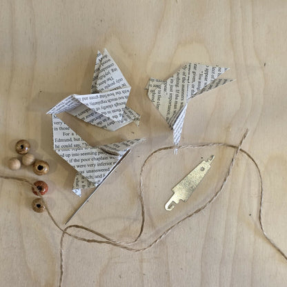 6 Hanging Origami Doves Kit - CraftSource Market: Craft Supplies & Kits Papercraft > Origami Kits > Beginner