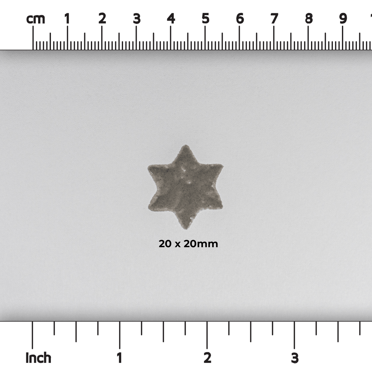 6-Pointed Star Underglaze Sponge Stamps