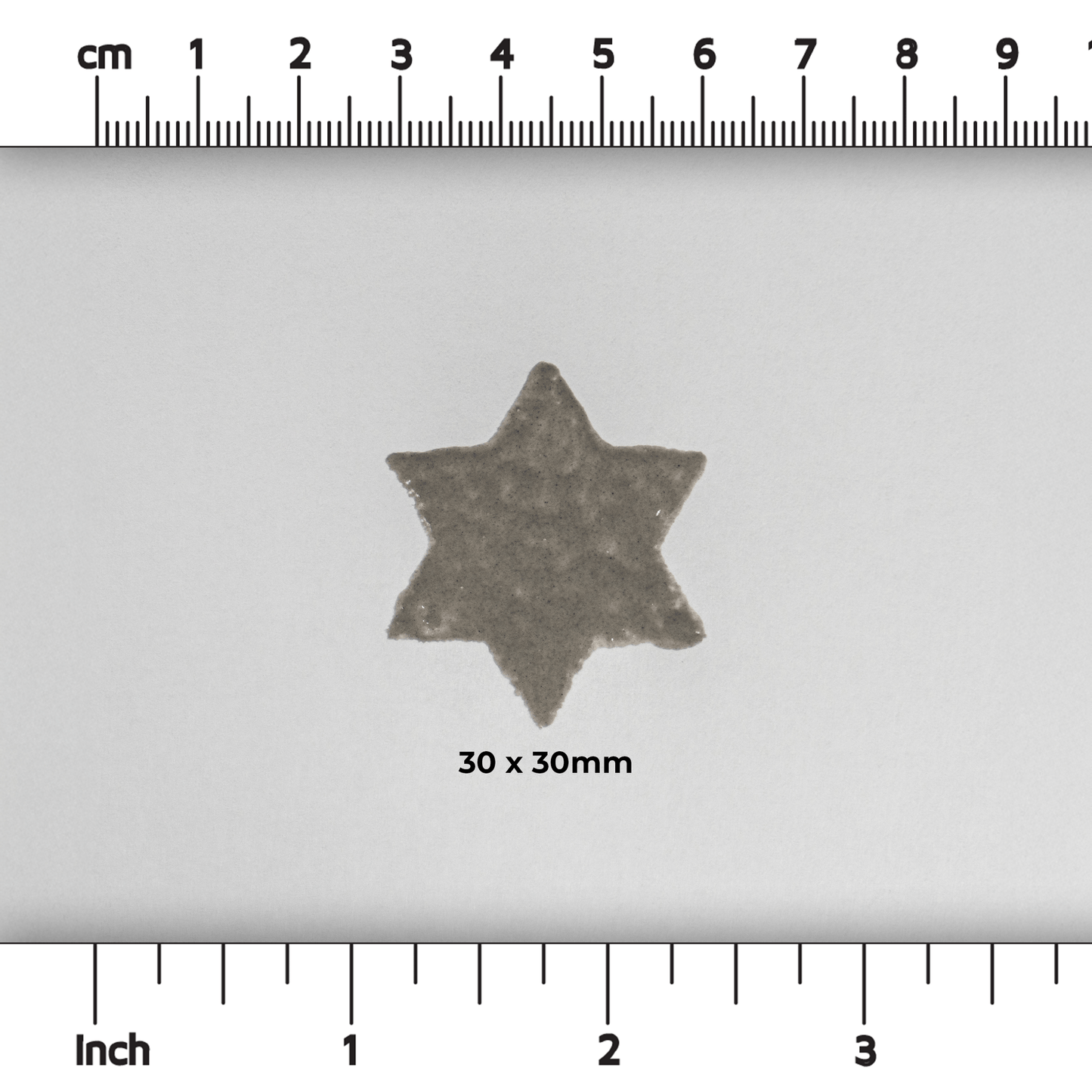 6-Pointed Star Underglaze Sponge Stamps