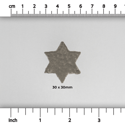 6-Pointed Star Underglaze Sponge Stamps
