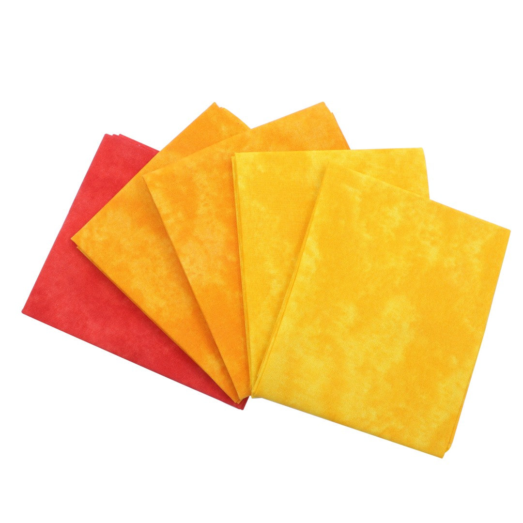 Three colorful paper towels on a white background
