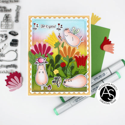 Alex Syberia Designs Andalusia Wildflowers Die Set