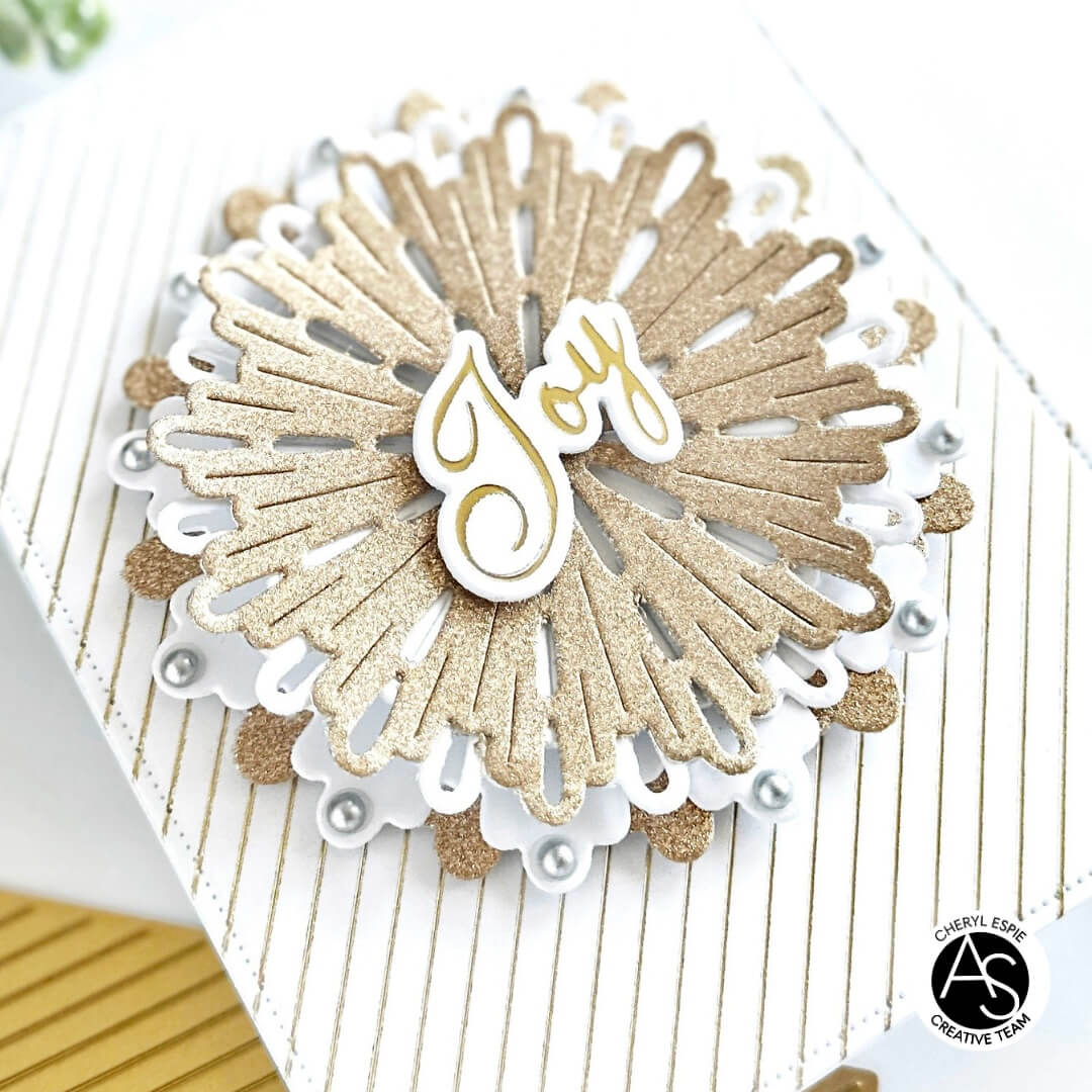 Alex Syberia Designs Be Merry Sentiments Die Set