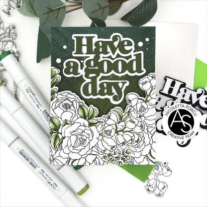 Alex Syberia Designs Birthday Bouquet Die Set