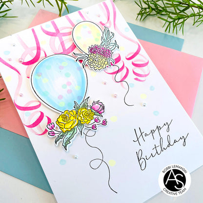 Alex Syberia Designs Carnival Party Stencil and Die Set