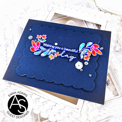 Alex Syberia Designs Charming Flora Cover Die