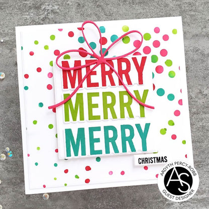 Alex Syberia Designs Christmas Sentiments Stamp Set