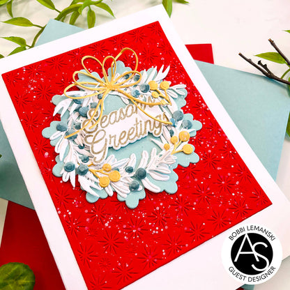 Alex Syberia Designs Christmas Sentiments Stamp Set