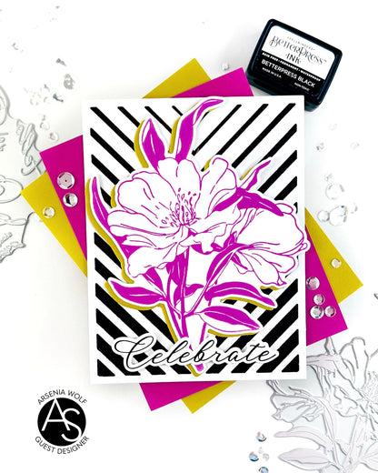 Alex Syberia Designs Classic Sentiments Press Plate & Die Set
