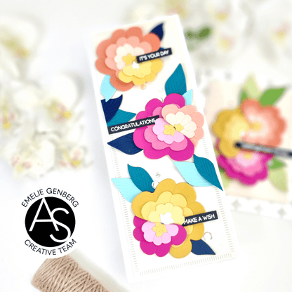 Alex Syberia Designs Delicate Blooms Die Set