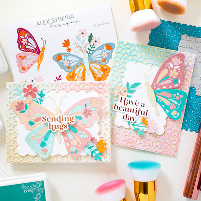 Alex Syberia Designs Essential Sentiments Press Plate & Die Set