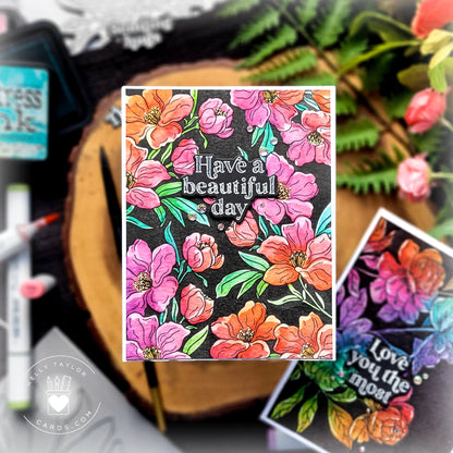 Alex Syberia Designs Essential Sentiments Press Plate & Die Set