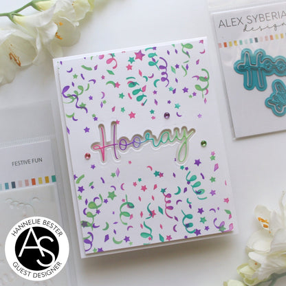 Alex Syberia Designs Festive Fun Layering Stencil Set