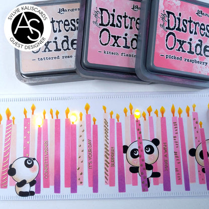 Alex Syberia Designs Flickering Candlelight Stencil Set