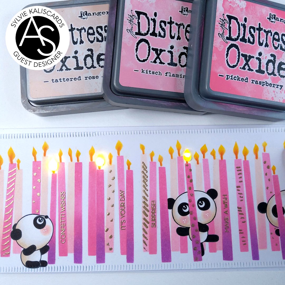 Alex Syberia Designs Flickering Candlelight Stencil Set