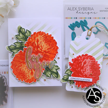 Alex Syberia Designs For You Sentiment Die Set