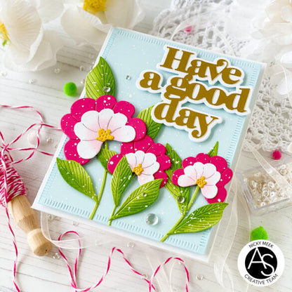 Alex Syberia Designs Good Day Quilted Rectangles Die Set