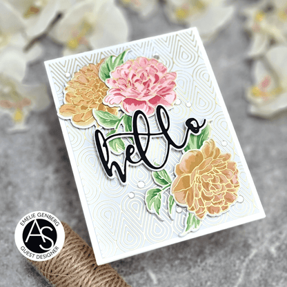 Alex Syberia Designs Large Hello Die Set