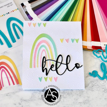 Alex Syberia Designs Large Hello Die Set