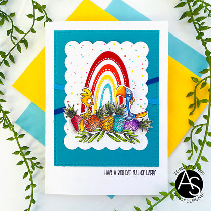 Alex Syberia Designs Nested Scalloped Frames Die Set