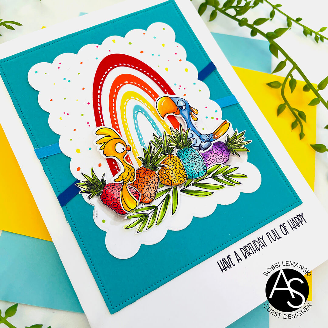 Alex Syberia Designs Paradise Birds Die Set