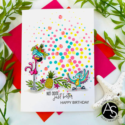Alex Syberia Designs Paradise Birds Die Set
