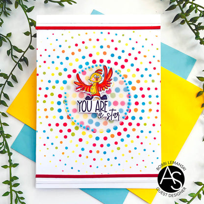 Alex Syberia Designs Paradise Birds Stamp Set