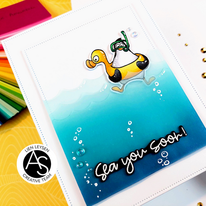 Alex Syberia Designs Pengu-tastic Holiday Stamp Set
