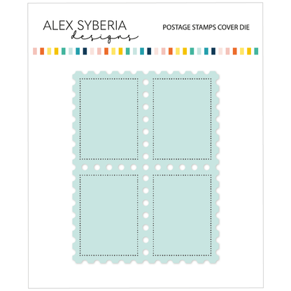 Alex Syberia Designs Postage Stamps Cover Die