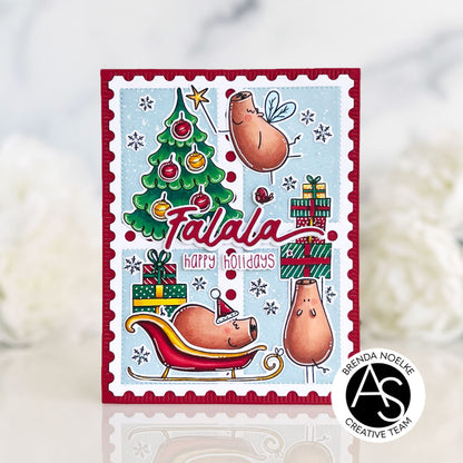 Alex Syberia Designs Postage Stamps Stencil