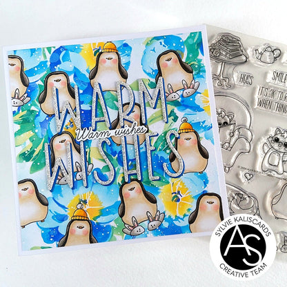 Alex Syberia Designs Smile More Stamp Set