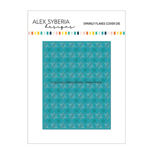 Alex Syberia Designs Sparkly Flakes Cover Die