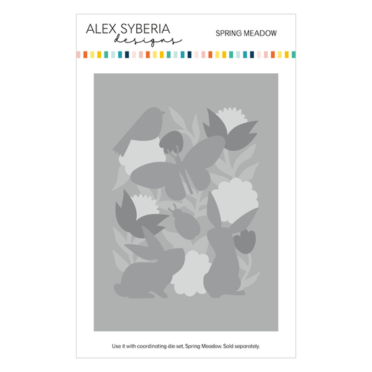 Alex Syberia Designs Spring Meadow Stencil Set