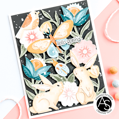 Alex Syberia Designs Spring Meadow Stencil Set