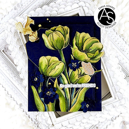 Alex Syberia Designs Spring Tulips Stencil Set