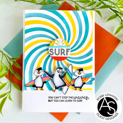 Alex Syberia Designs Sunrays Stencil Set (4pcs)