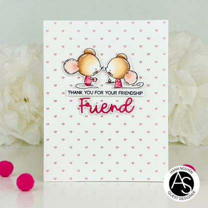 Alex Syberia Designs Sweet Friend Stamp Set