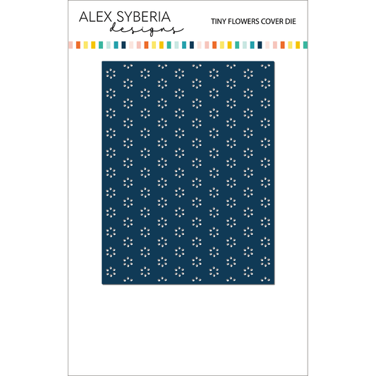 Alex Syberia Designs Tiny Flowers Cover Die