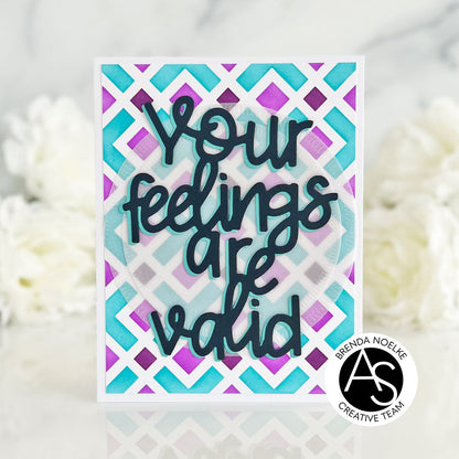 Alex Syberia Designs Trendy Pattern Stencil Set